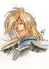 slayers hentai pre slayers portraits gourry gabriev marcelperez hfftr art