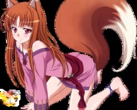 spice and wolf hentai spice wolf horo render renders ecchi