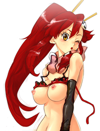 tengen toppa gurren-lagann hentai yoko littner tengen toppa gurren lagann