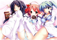 tokyo mew mew hentai albums hentai wallpapers valentine chocolate panties thighhighs unsorted