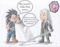 final fantasy 7 hentai sword fight comic hentai sweetie art