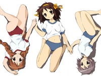 haruhi hentai wallpapers suzumiya haruhi yuuutsu wall general discussion media anime dbz series