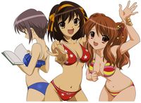 haruhi hentai albums more hentai swimsuit part asahina mikuru bikini nagato yuki signed suzumiya haruhi yuutsu transparent vector categorized galleries