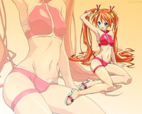 magister negi magi hentai hentai negima kagurazaka asuna mahou sensei swimsuit wallpaper