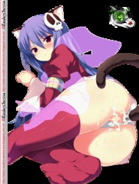 tsukuyomi moon phase hentai kaminomi haqua hyper cute neko soft hentai render kaminomihaqua