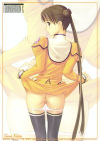 uchuu no stellvia hentai highres panties taka tony thighhighs uchuu stellvia prev