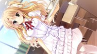 long hair hentai wallpapers aad blonde hair dress drink ecchi hentai yakimochi ojou sama game goma satoshi kurusugawa alice long pantyhose waitress