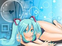 long hair hentai albums best anime hentai part hatsune miku long hair twintails underwear vocaloid cyberbabes girls ecchi