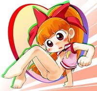 nipples hentai akatsutsumi momoko barefoot blossom bottomless feet flat chest hyper loli nipples powerpuff girls pussy solo toddlercon toes uncensored