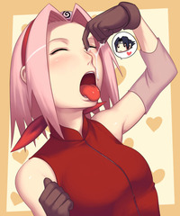 cum hentai sakura tasting cum naruto hentai media