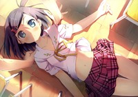 short hair hentai acc dff konachan black hair blue eyes hentai ouji warawanai neko kantoku seifuku short tsutsukakushi tsukiko show