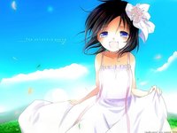 open mouth hentai blue eyes dress loli nin kdyune open mouth short hair sky tagme tenderness kayune niu page