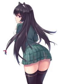 thighhighs hentai hashbrowns var resizes hentai pictures neko cat girl bending over ass upskirt thighhighs animal ears kitten miniskirt cute