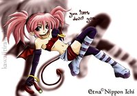 twintails hentai dblog boots bracelet collar demon disgaea earrings etna female horizontal loli makai senki miniskirt necklace back pink hair red eyes solo tail twintails wings page