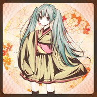 twintails hentai albums userpics flower hatsune miku japanese clothes long hair sheruno skirt sleeves past wrists smile thighhighs twintails vocaloid kor hentai categorized wallpapers galleries