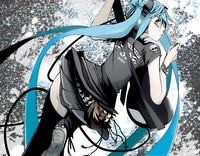 twintails hentai konachan aqua eyes hair guitar hatsune miku headphones instrument jinbei long panties twintails underwear vocaloid anime manga hentai