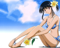 black hair hentai hentai bikini black hair flowers pictures album school rumble