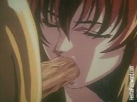 red hair hentai videos video red haired hentai vixen gets chained mouth fucked deep puwx