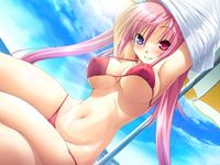 pink hair hentai lusciousnet hot pink hair too small hentai pictures album anime girls swim