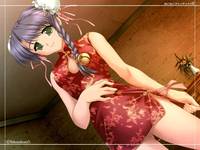 purple hair hentai albums best anime hentai part chinese dress green eyes purple hair cyberbabes girls ecchi