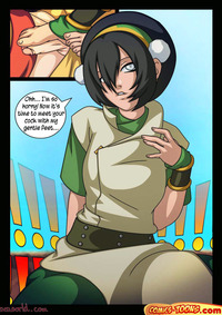 aavatar hentai aang toph avatar hentai doujinshi footjob