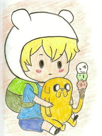 adventuretime hentai pre chibi finn jake adventure time luvr qkkw morelikethis fanart wallpaper