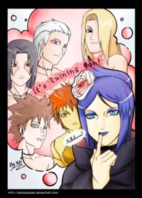 akatsuki konan hentai albums group pics raining men deidarairuka