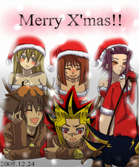 aki izayoi hentai game aki izayoi alexis rhodes christmas jaden yuki tea gardner yami yugi yusei fudo