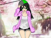 aki izayoi hentai game saya chan sakura trees watashiwahikari fasq morelikethis manga digital drawings