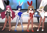 akiza izinski hentai pics shocking pink girls bunnies quamp jtzxr morelikethis manga digital