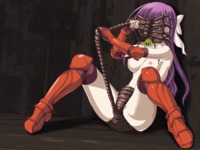 alien tentacle hentai aff aea alien armor bow cum inflation inside facehugger insemination purple hair rape tentacle hentai