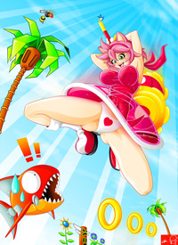 amy rose hentai game witchking real amy rose hammer attack pictures user