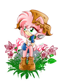 amy rose hentai gif rose garden prittyred art amy sweet