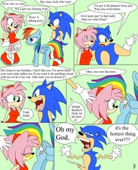 amy rose hentai gif aedd deb pac amy rose friendship magic little pony rainbow dash sonic team hedgehog comic crossover meme entry