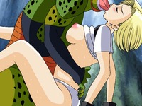 android 18 and cell hentai rule