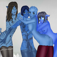 asari hentai edb fba asari cortana halo james cameron avatar liara soni mass effect world warcraft crossover draenei