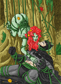 batman poison ivy hentai batman poison ivy color bernardohq xhw art stroll commish