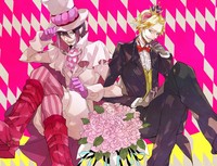 beelzebub anime hentai wallpaper blondes purple hair anime beelzebub boys chu pechika chan sankakucomplex show manga