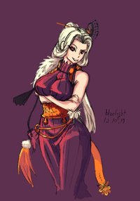 blade and soul hentai pre blade soul fan art bluelightt morelikethis fanart digital drawings