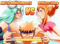 bleach hentai ichigo kurosaki ichigo nelliel orihime inoue gairon bleach hentai page