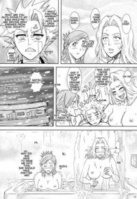 bleach hentai page blonde shinigami onsen scene bleach