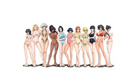 bleach soi fon hentai wallpaper ecchi bleach inoue orihime soifon matsumoto rangiku kurotsuchi anime