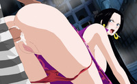 boa hancock and luffy hentai boa hancock fait une infidelite luffy