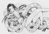 boa hancock hentai wallpaper boa hancock gearno morelikethis fanart manga traditional