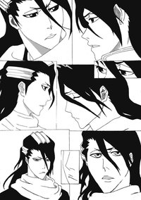 byakuya hentai pre byakuya kuchiki collage kaichouangel morelikethis fanart manga traditional books