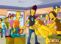 cartoon simpsons hentai simpsons page