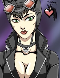 cat woman hentai catwoman shadowblackfox cqf art