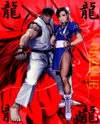 chun li ryu hentai ryu chun beevue morelikethis fanart wallpaper