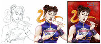 chun li ryu hentai pre chun chinese year xxtyedyexx morelikethis fanart manga digital