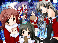 clannad nagisa hentai moe christmas clannad fujibayashi kyou ryou furukawa nagisa ibuki fuuko ichinose kotomi sakagami tomoyo tagme